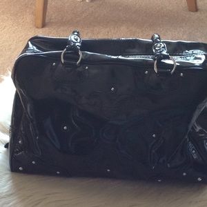 Moonsus Laptop Bag w/ Dust bag - Patent Leather